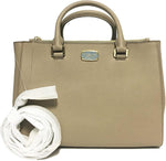 Borsa a tracolla Michael Kors in pelle Kellen media - Colore marrone