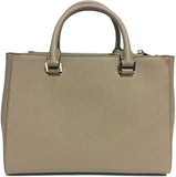 Borsa a tracolla Michael Kors in pelle Kellen media - Colore marrone