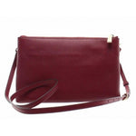 Borsa a tracolla Michael Kors Adele in pelle rossa con doppia zip