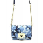 Pochette piccola Michael Kors Tina e tracolla - Colore blu