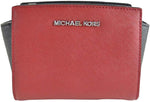 Borsa a tracolla Michael Kors Selma Mini in pelle - Colore nero