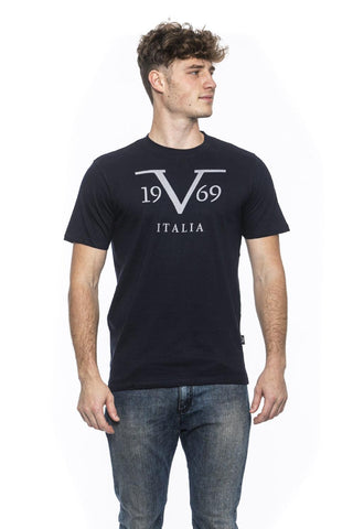 T-shirt Blu Navy - 19V69 Italia - L