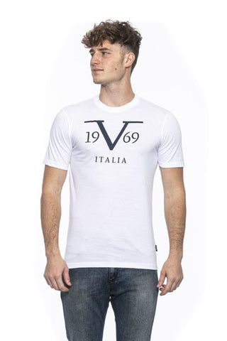 T-Shirt Bianco Bianco - 19V69 Italia - L