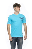 T-Shirt Turchese Turchese - 19V69 Italia - XL