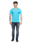 T-Shirt Turchese Turchese - 19V69 Italia - L