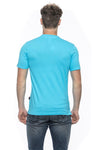 T-Shirt Turchese Turchese - 19V69 Italia - M