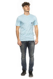 T-shirt Azzurro Sky - 19V69 Italia - M