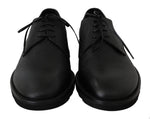 Scarpe da cerimonia in pelle nera con vestito derby - D&G - EU45 / US12