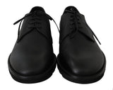 Scarpe da cerimonia in pelle nera con vestito derby - D&G - EU45 / US12