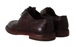 Scarpe derby Marsala in pelle bordeaux - Dolce & Gabbana - EU39 / US6