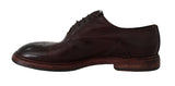 Scarpe derby Marsala in pelle bordeaux - Dolce & Gabbana - EU39 / US6