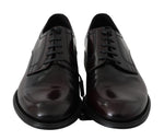 Scarpe Derby Sangria in pelle bordeaux - Dolce & Gabbana - EU44 / US11