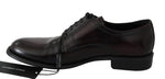 Scarpe Derby Sangria in pelle bordeaux - Dolce & Gabbana - EU44 / US11