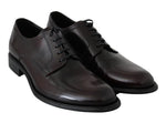 Scarpe Derby Sangria in pelle bordeaux - Dolce & Gabbana - EU43 / US10