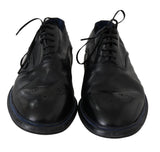 Scarpe eleganti derby brogue in pelle nere - D&G - EU45 / US12