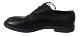 Scarpe eleganti derby brogue in pelle nere - D&G - EU45 / US12