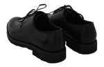 Scarpe eleganti vestito derby in pelle nera - D&G - EU43 / US10