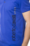 T-shirt blu royal - Roberto Cavalli Sport - 3XL