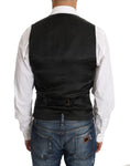 Vestito di lana nero Gilet Gillet - Dolce & Gabbana - IT44-XS