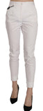 Pantaloni pantaloni skinny a vita alta bianchi - D&G - IT48-XXL