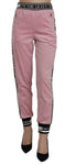 Pantaloni della tuta rosa I'm the Queen Of My Life - D&G - IT38-XS