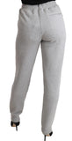 Pantaloni jogger farfalla grigio ortensia - Dolce & Gabbana - IT48-XXL