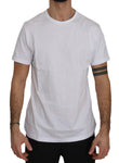 T-shirt uomo girocollo in cotone bianco - Daniele Alessandrini - XL