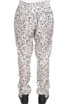 Pantaloni da notte da notte in tromba di seta bianca - D&G - IT50-L