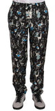 Pantaloni da notte neri per strumenti musicali-Dolce & Gabbana-IT46-S