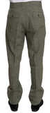 Pantaloni a due pezzi in lino grigio Pantaloni - ROMEO GIGLI - IT50-L