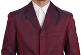 Abito a due pezzi bordeaux con 3 bottoni - ROMEO GIGLI - IT52-XL