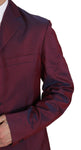 Abito a due pezzi bordeaux con 3 bottoni - ROMEO GIGLI - IT52-XL