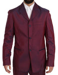 Abito a due pezzi bordeaux con 3 bottoni - ROMEO GIGLI - IT52-XL