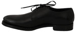 Scarpe eleganti Derby in pelle nere - Dolce & Gabbana - EU40 / US7