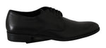 Scarpe da cerimonia in pelle nera con vestito derby - D&G - EU44 / US11