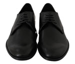 Scarpe da cerimonia in pelle nera con vestito derby - D&G - EU44 / US11