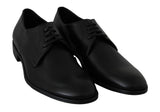 Scarpe da cerimonia in pelle nera con vestito derby - D&G - EU44 / US11