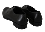 Scarpe eleganti vestito derby in pelle nero - D&G - EU42.5 / US9.5