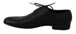 Scarpe da uomo in pelle marrone vestito derby formale-D&G-EU44 / US11