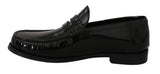 Scarpe eleganti in mocassino in vernice nera - D&G - EU39 / US6