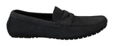 Mocassini piatti in pelle blu Scarpe casual - D&G - EU39 / US6