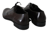 Scarpe da uomo formali Derby in pelle marrone - D&G - EU43.5 / US10.5