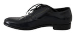 Scarpe derby in pelle lucida in pelle blu - Dolce & Gabbana - EU39 / US6