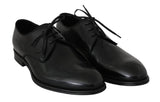 Scarpe da uomo formali Derby in pelle nera - D&G - EU45 / US12