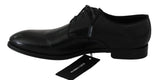 Scarpe da uomo formali Derby in pelle nera - D&G - EU45 / US12