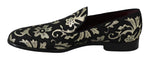 Scarpe eleganti mocassini eleganti jacquard dorati - D&G - EU43 / US10