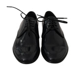 Scarpe da uomo Derby Formal in pelle blu - Dolce & Gabbana - EU43 / US10