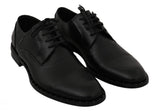 Scarpe da derby in pelle nere - Dolce & Gabbana - EU42 / US9