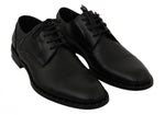 Scarpe da derby in pelle nere - Dolce & Gabbana - EU39 / US6