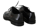 Scarpe da uomo convenzionali in pelle nera-Dolce & Gabbana-EU40 / US7